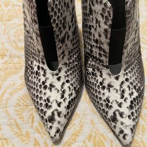 Snake Skin Heel